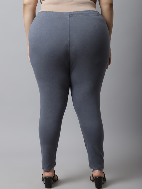 TAG 7 PLUS Women Plus Size Churidar-Length Leggings - Image 4