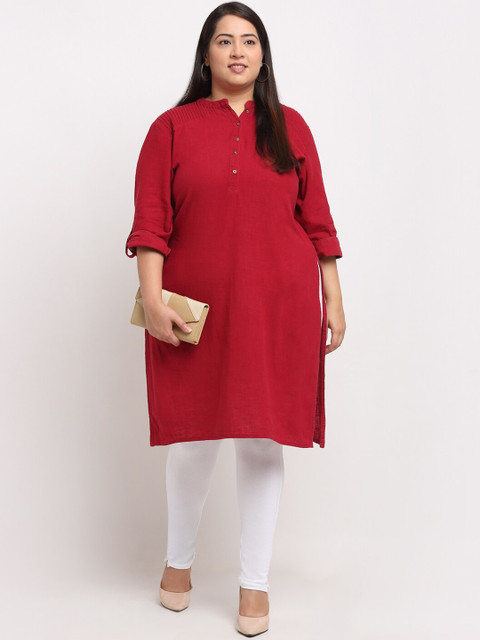 TAG 7 PLUS Women Plus-Size Ankle-Length Cotton Leggings - Image 4