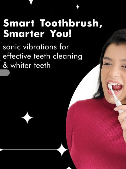 Perfora Sonic Electric Toothbrush - Moonstone White 002 - Image 5