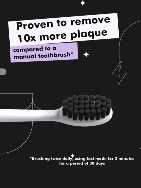 Perfora Sonic Electric Toothbrush - Moonstone White 002 - Image 3