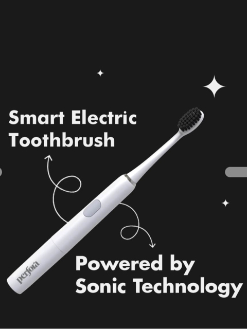 Perfora Sonic Electric Toothbrush - Moonstone White 002 - Image 4