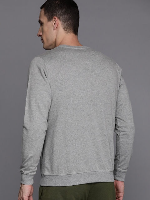 HRX by Hrithik Roshan Brand Logo Printed Round-Neck Sweatshirt - Image 4