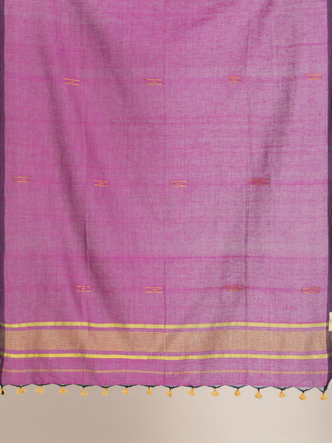 Taavi Pure Cotton Buti Handloom Dupatta - Image 3