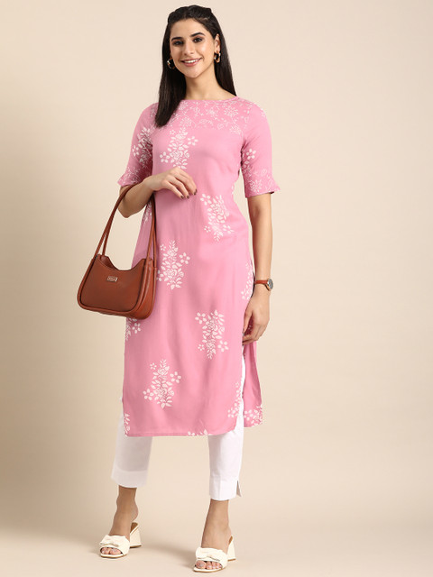 Anouk X fwd Women Floral Printed Kurta - Image 6