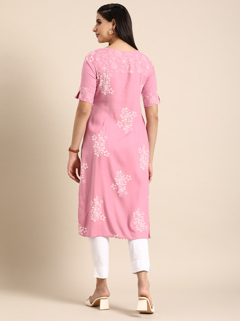 Anouk X fwd Women Floral Printed Kurta - Image 5