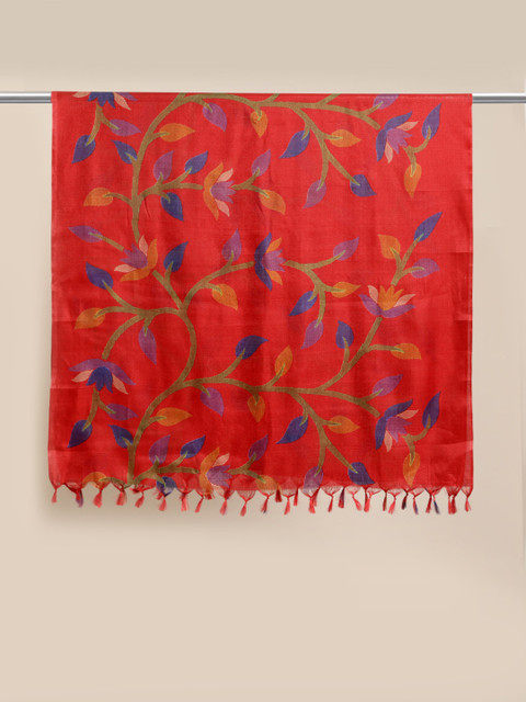 Sztori Floral Printed Dupatta - Image 4