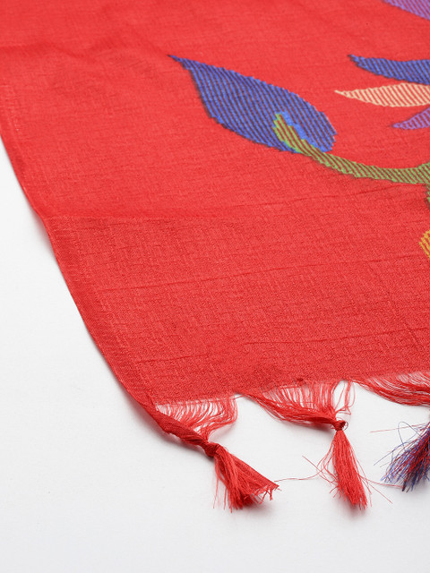 Sztori Floral Printed Dupatta - Image 5