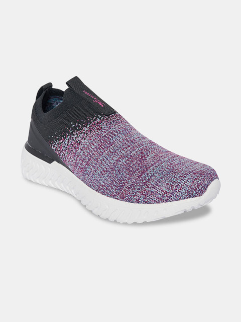 Forever Glam by Pantaloons Women Flynit Textile Marking Walking Shoes - Image 2