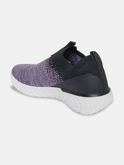 Forever Glam by Pantaloons Women Flynit Textile Marking Walking Shoes - Image 3