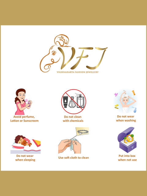 Vighnaharta Gold-Plated Floral Jhumkas Earrings - Image 4