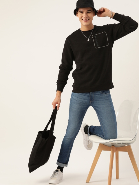 Mast & Harbour Pocket Detail Sweatshirt - Image 5