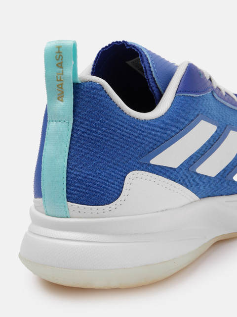 ADIDAS Women Woven Design AVAFLASH LOW Tennis Shoes - Image 4