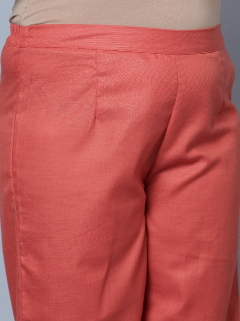 Bani Women Plus Size Floral Embroidered Kurti with Trousers - Image 3