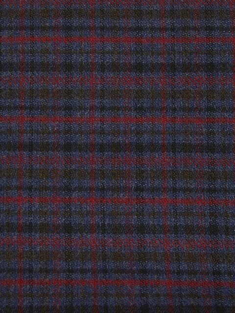 SANGAM Men Checked Blazer Fabric - Image 5