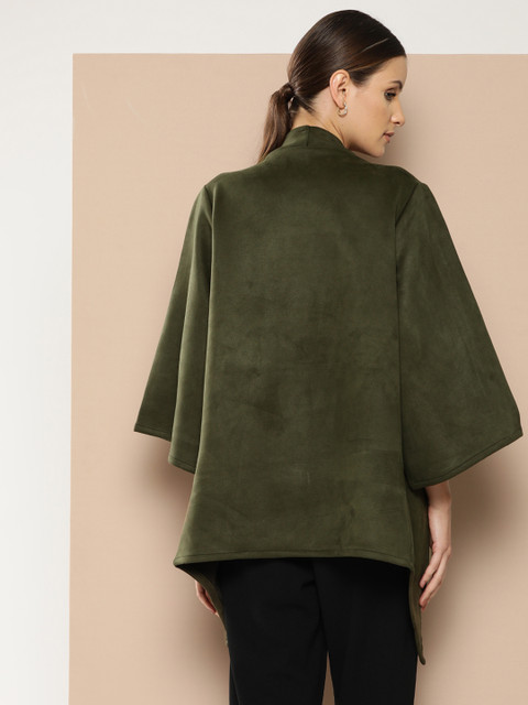 Chemistry Suede Open-Front Coat - Image 4