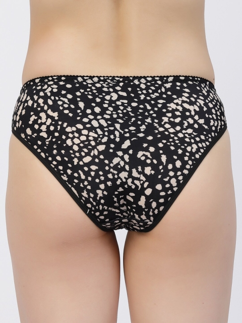 CUKOO Women Mid Rise Abstract Printed Hipster Briefs - Image 3