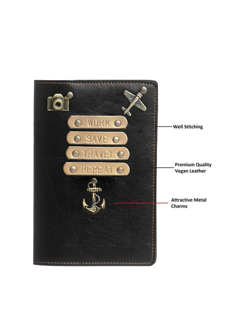 THE MESSY CORNER Vegan Leather Passport Cover - Image 6