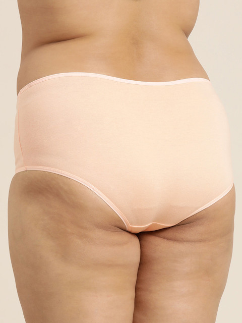 Sztori Women Plus Size Solid High-Rise Hipster Brief - Image 3