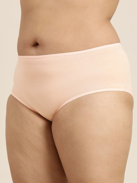 Sztori Women Plus Size Solid High-Rise Hipster Brief - Image 2