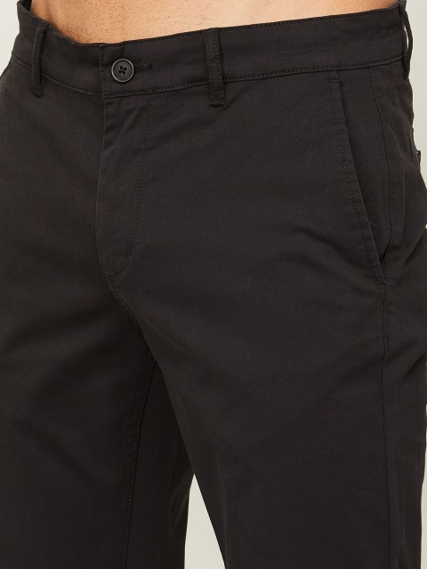 Fame Forever by Lifestyle Men Slim Fit Mid-Rise Chinos Trousers - Image 5