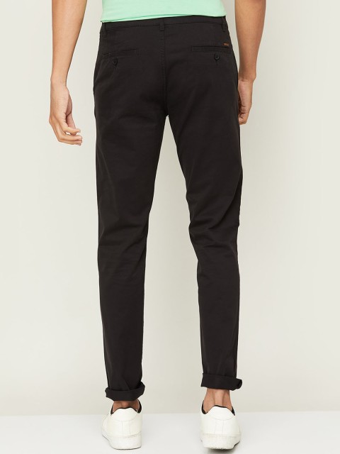 Fame Forever by Lifestyle Men Slim Fit Mid-Rise Chinos Trousers - Image 3