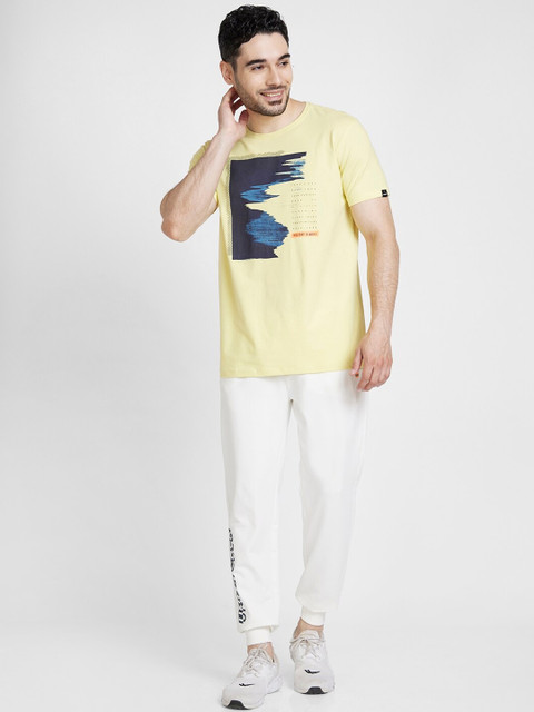 SPYKAR Men Mid-Rise Cotton Joggers - Image 4