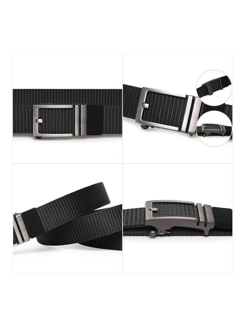 ZORO Men Textured Wide Belt - Image 5