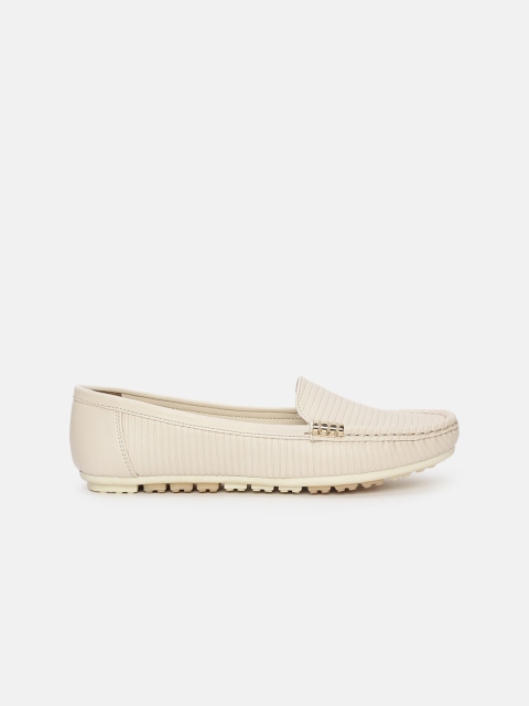 Marc Loire Women Striped Lightweight Loafers - Image 4