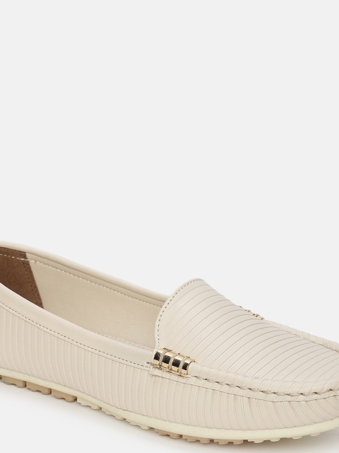 Marc Loire Women Striped Lightweight Loafers - Image 6