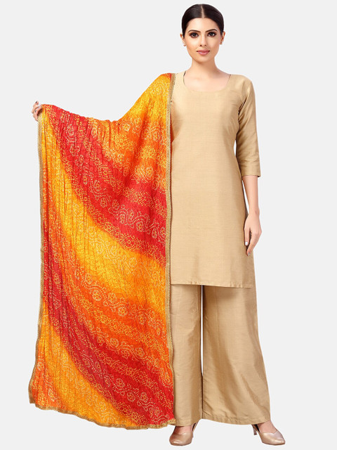 Studio Shringaar Bandhani Printed Dupatta