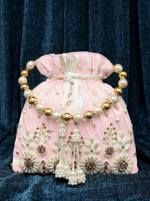 Peora Embellished Potli Clutch