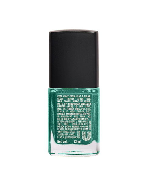 Lakme Glitterati Collection Nail Paint For High Glam & Shine 12ml - Mistletoe 116 - Image 3