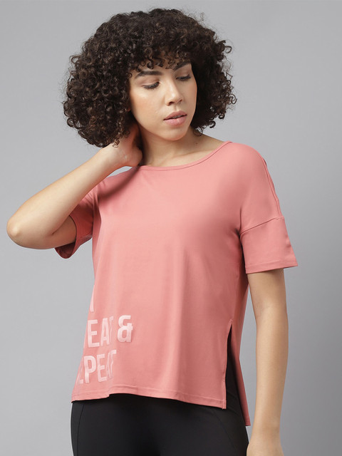 MKH Typography Printed Dri-FIT Sports T-shirt