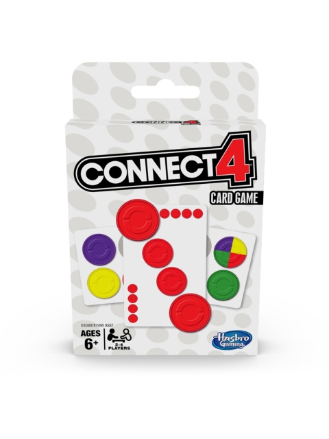 Hasbro Gaming Connect 4 Strategy Card Game for Kids Ages 6 and Up - Image 2