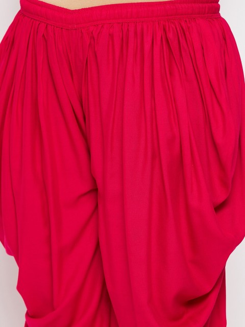 CLORA CREATION PLUS Pleated Dhoti Salwar - Image 6