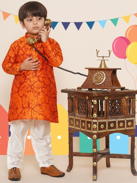 Sethukrishna Boys Printed Kurta - Image 6