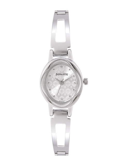 Sonata Women Bracelet Style Straps Analogue Watch NR8085SM02