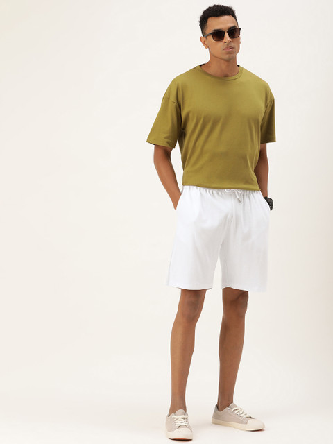 Bene Kleed Men Mid-Rise Regular Fit Pure Cotton Shorts - Image 4