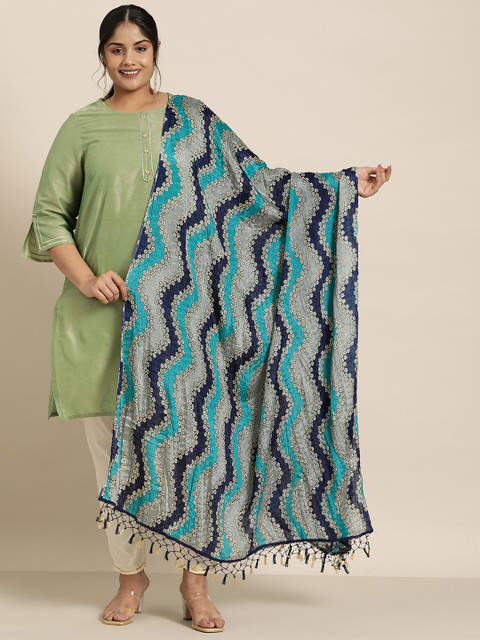 Sztori Ethnic Motifs Printed Dupatta - Image 2