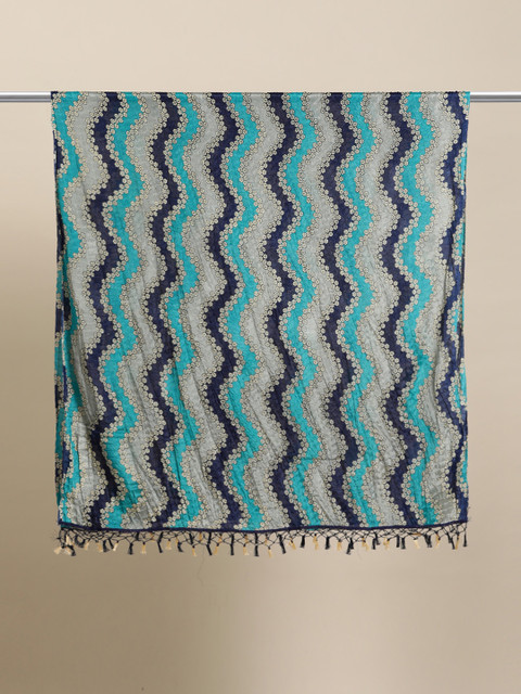 Sztori Ethnic Motifs Printed Dupatta - Image 4