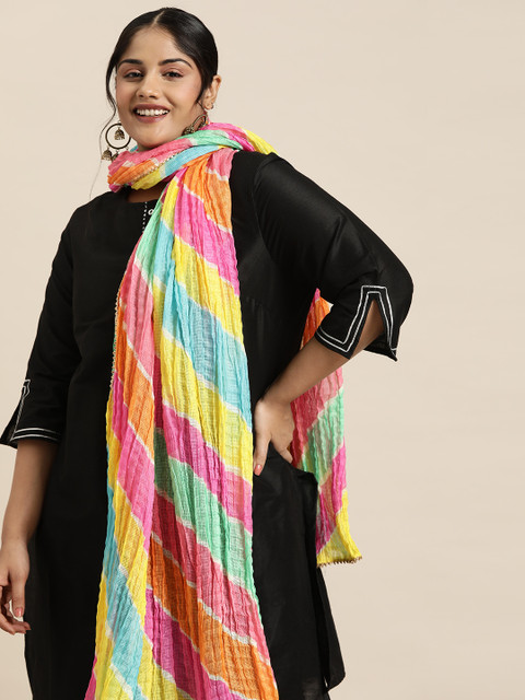 Sztori Women Pure Cotton Printed Dupatta