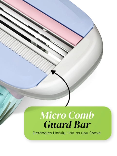 LetsShave Men Set Of 4 Body & Groin Razor Blade For Sensitive Skin - Image 4