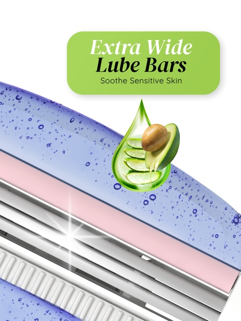 LetsShave Men Set Of 4 Body & Groin Razor Blade For Sensitive Skin - Image 3