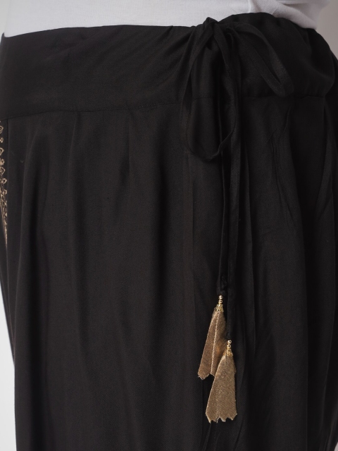 9rasa Women Plus Size Hand Block Printed Dhoti Pants - Image 6