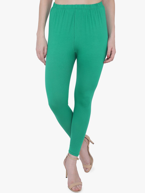 TRASA Women Cotton Ankle-Length Leggings