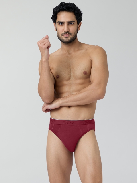 XYXX Men Solid Cotton Crux Briefs - Image 5