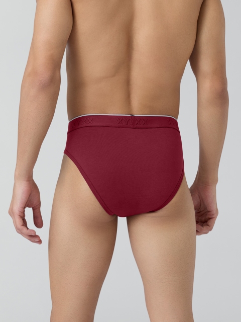 XYXX Men Solid Cotton Crux Briefs - Image 4
