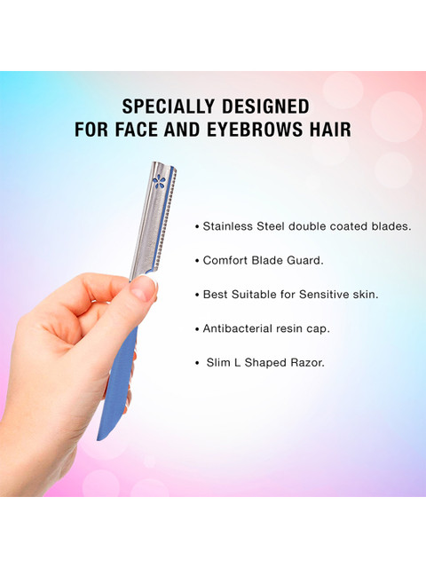 KAI Women Pack of 5 Face Razor - Image 3