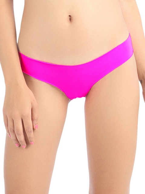 Candyskin Women Pink Seamless Bikini Briefs CS-PNTY-B15PINK550
