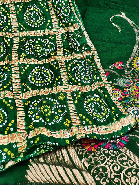 KALINI Ethnic Motifs Woven Design Unstitched Dress Material - Image 5